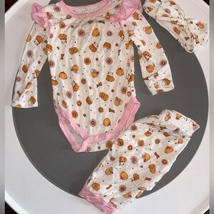 Pumpkin Spice Bamboo Pant Set